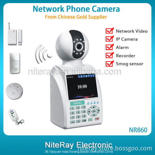 Home Security Alarm System with Mini IP WiFi Camera